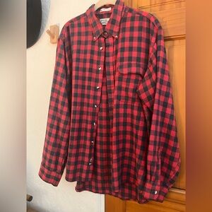 Vintage Plaid Men’s Button Down Shirt from Sears Roebuck & Co.